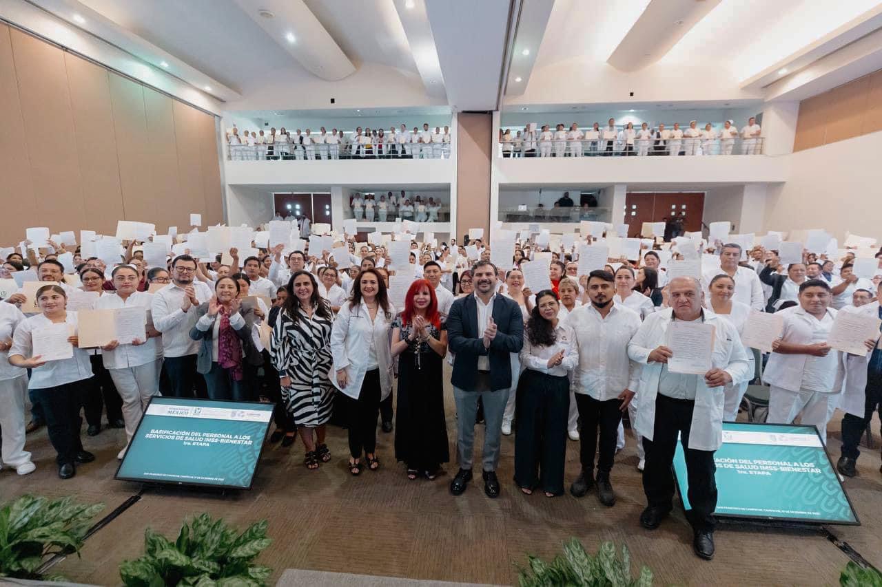 Basificación del personal a los servicios de salud IMSS-Bienestar