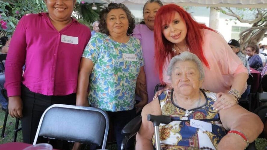 Encuentro con amigos del barrio de Guadalupe