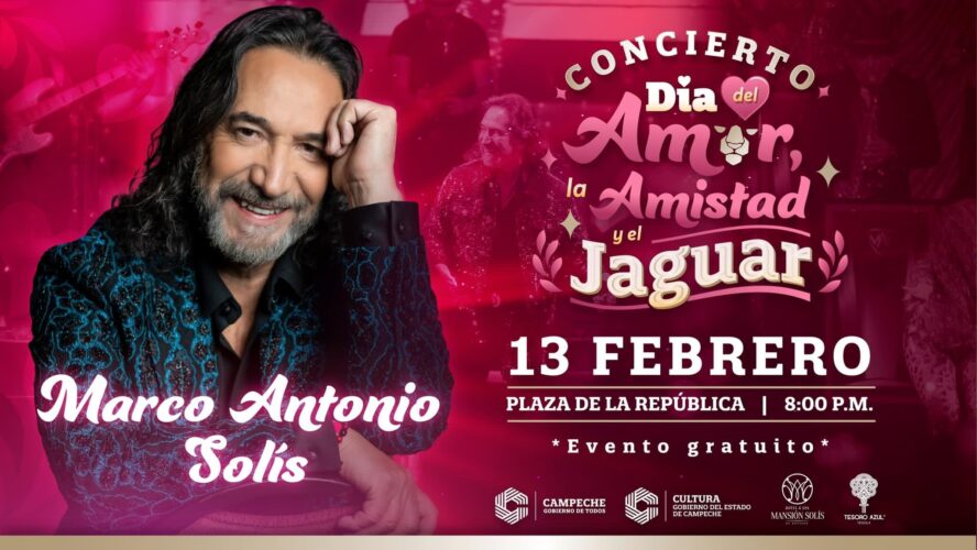 Marco Antonio Solís en concierto este 13 de febrero