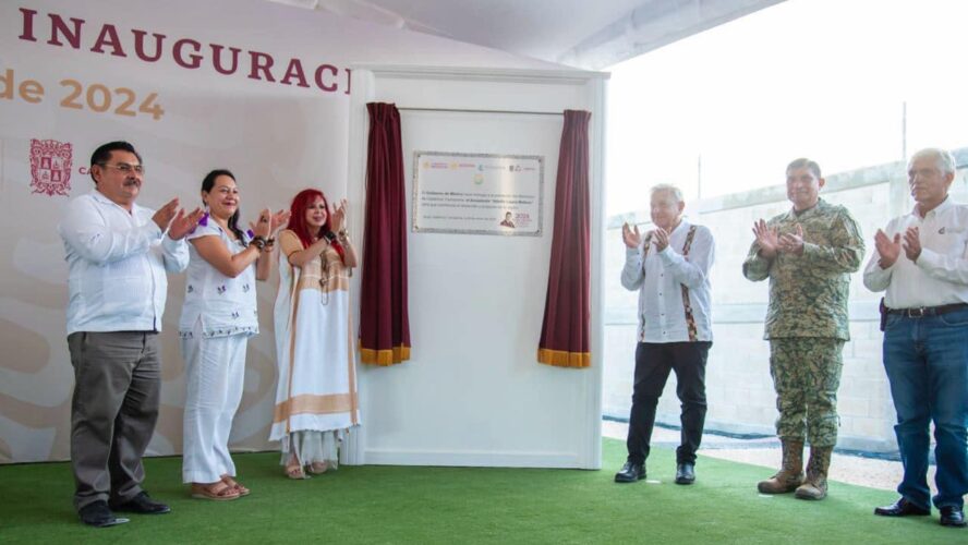 Inauguración del Acueducto “Adolfo López Mateos-Xpujil”