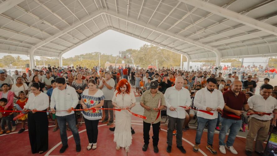 Inauguración de la Cancha Techada La Libertad