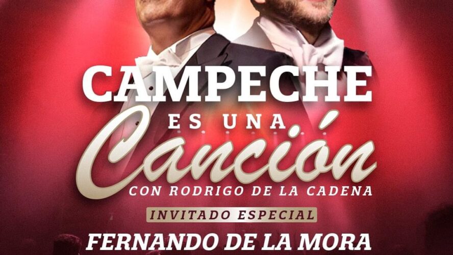 No te pierdas la presentación de Roberto de la Cadena, Campeche es una canción
