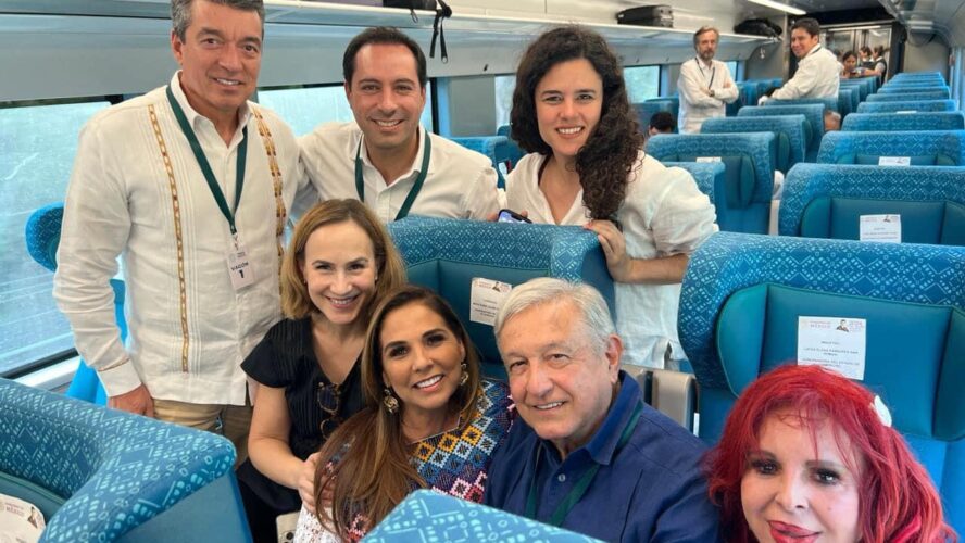 Recorrido en el Tren Maya de Palenque a Cancún