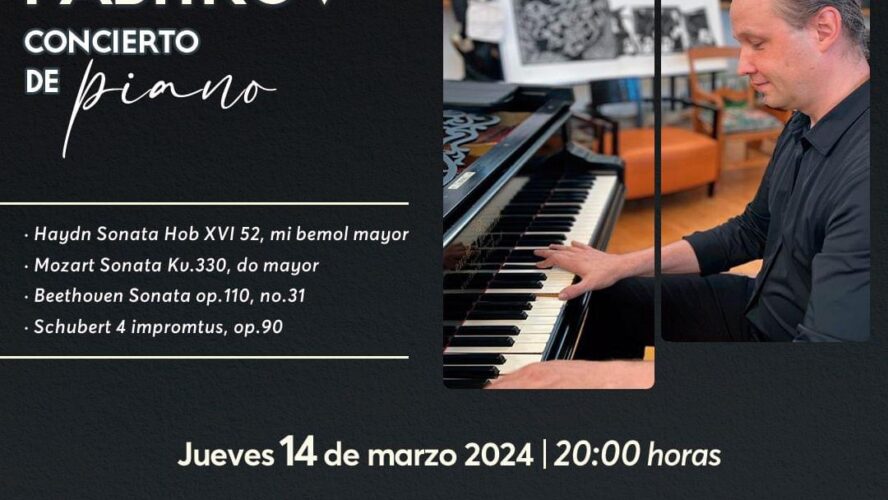 El 14 de marzo no te pierdas el concierto del pianista Alexander Pashkov