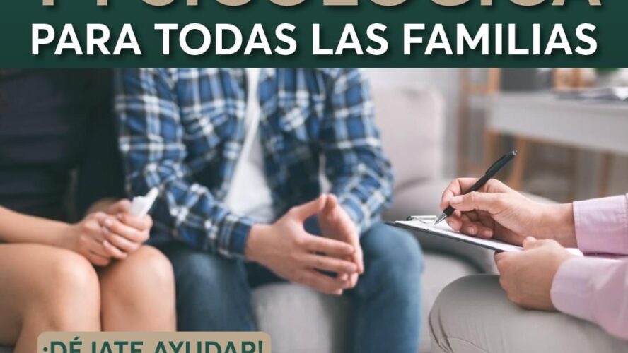 Atención médica y psicológica para todas las familias