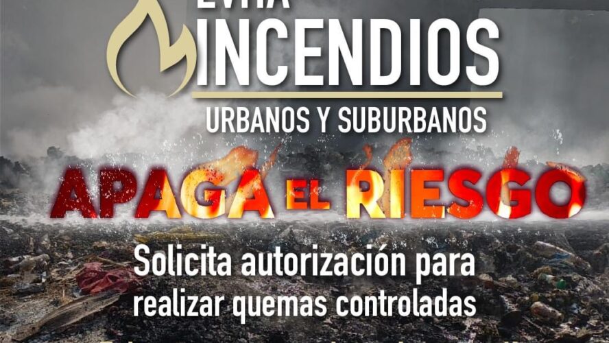 Evita incendios urbanos y suburbanos