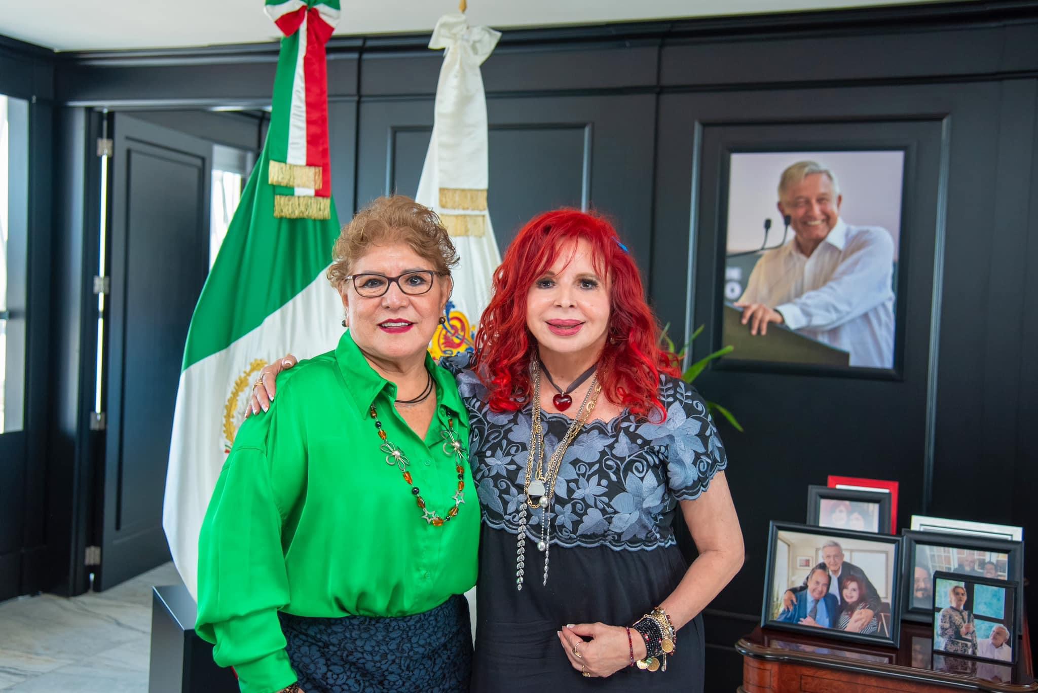 Reunión con Martha Albores Avendaño