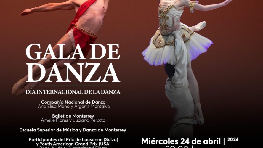 Gala de Danza este miércoles 24 de abril