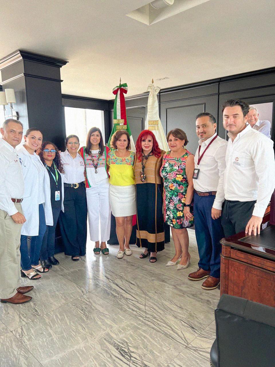 Reunión con la directora general de los Centros de Integración Juvenil AC