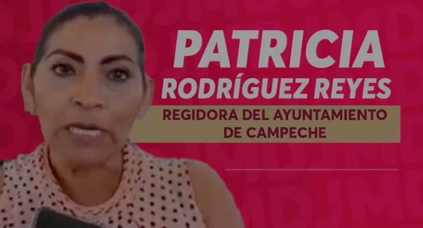 Audio de la regidora del Ayuntamiento de Campeche