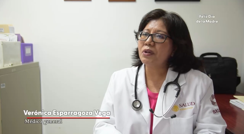 Verónica más cercana de sus pacientes desde que es mamá
