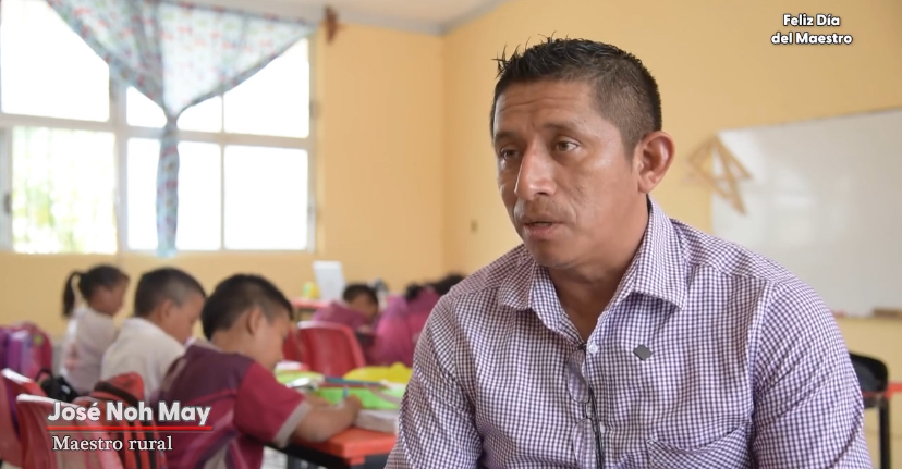Un maestro rural es una estatua eterna