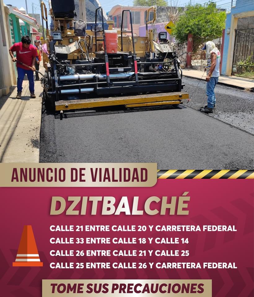 Anuncio de vialidad