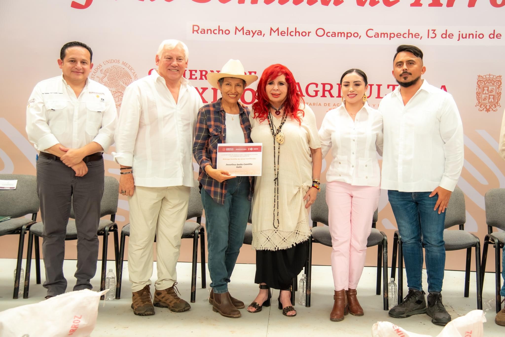 Entrega de Semillas de Arroz Certificada