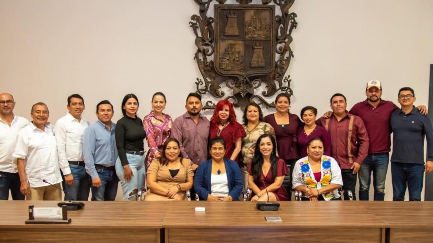 Reunión con los diputados electos del grupo parlamentario de Morena