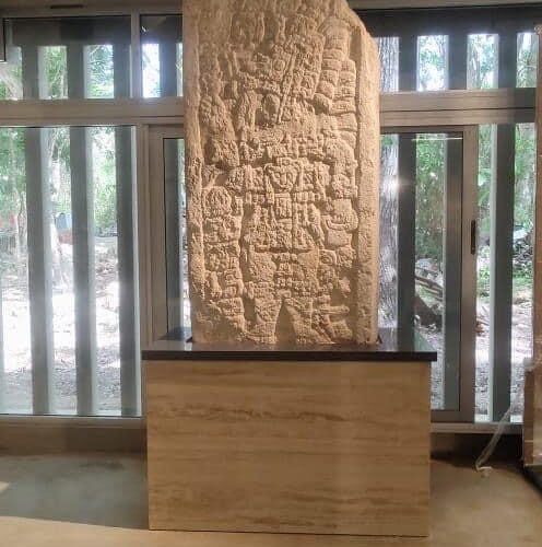 El Museo de sitio de Edzná exhibe 1,663 de las piezas y vestigios prehispánicos