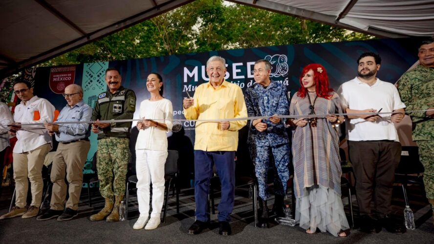 Inauguración del Museo de Sitio de Edzná