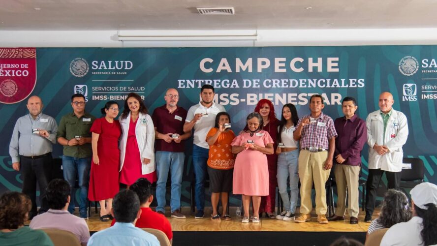Entrega de credenciales IMSS-Bienestar
