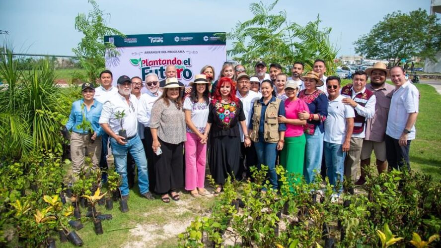 Campaña Plantando el Futuro en Campeche, Champotón y Carmen