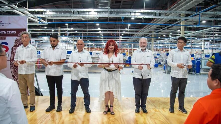 Inauguración de la empresa “Chihuahua Electrical Wiring Systems” (CEWS)