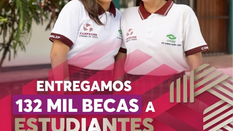 Se entregaron 132 mil becas a estudiantes