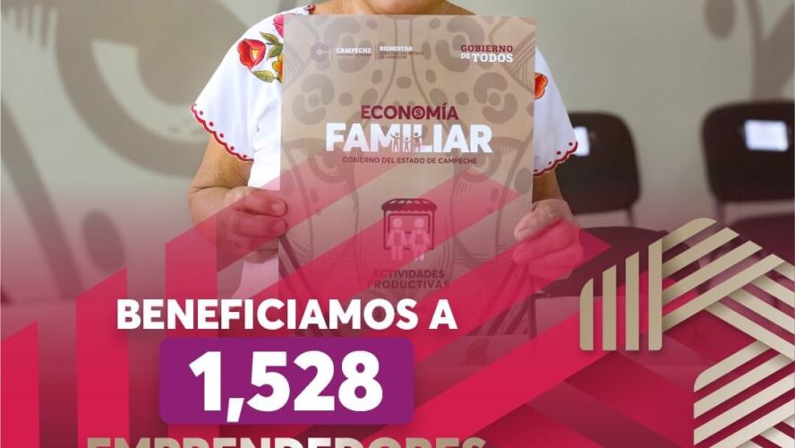 Beneficiamos a 1,528 emprendedores