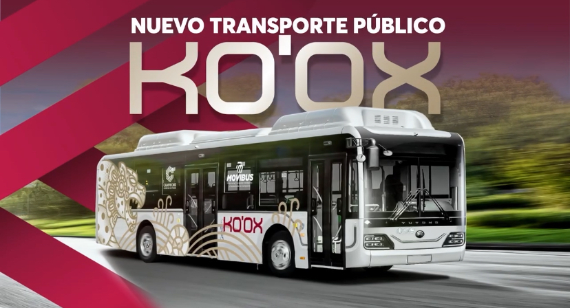 Nuevo transporte público Ko’ox