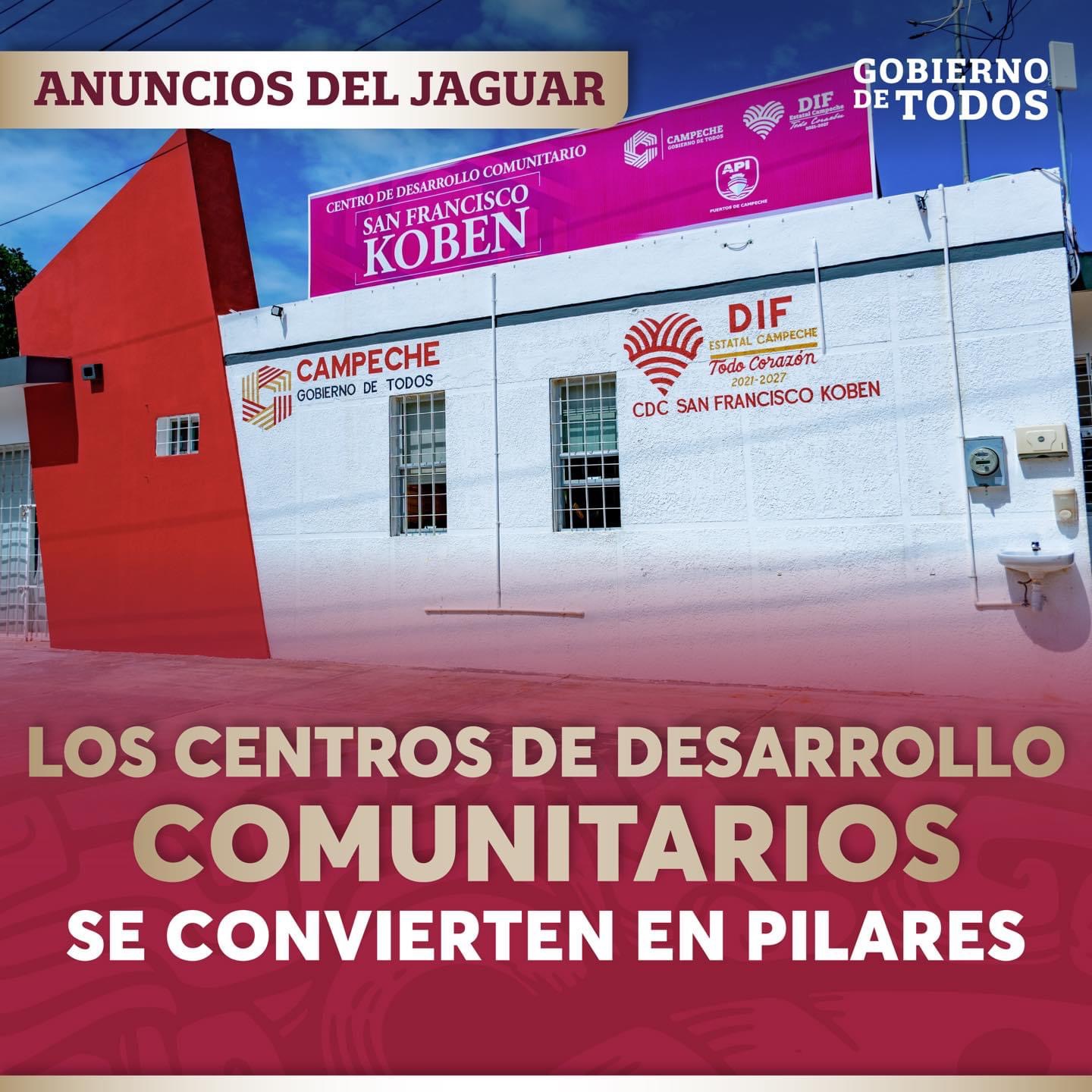 Los Centros de Desarrollo Comunitario se convierten en pilares
