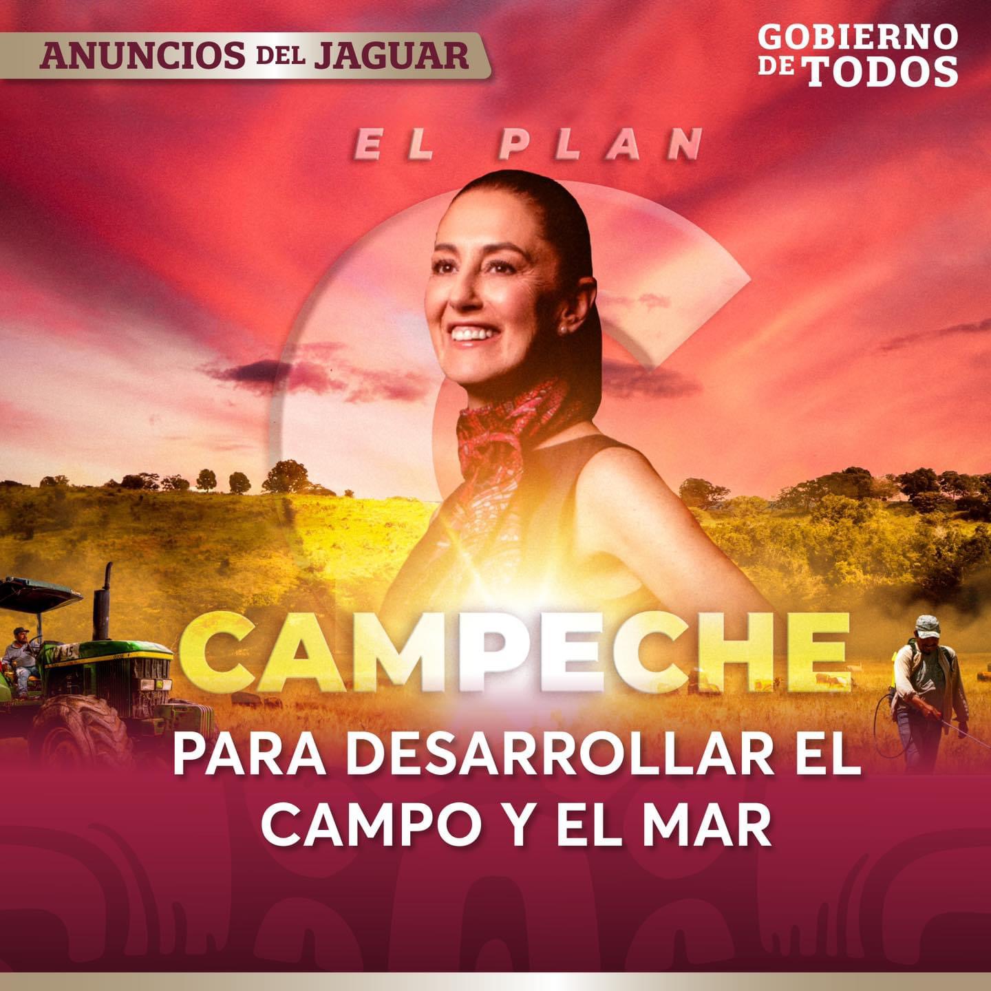 Campeche para desarrollar el campo y el mar