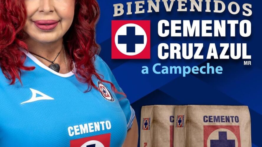 Bienvenidos cemento Cruz Azul a Campeche