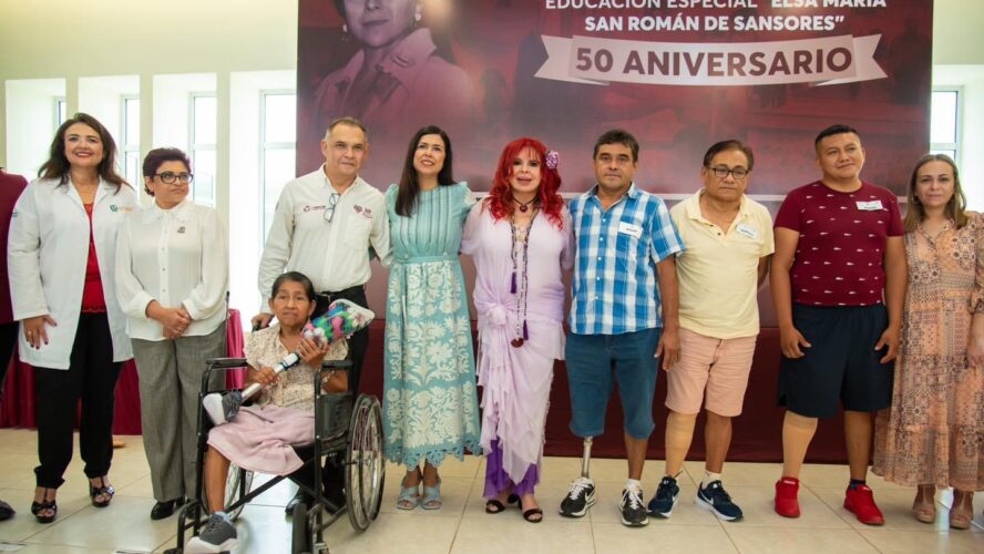 50 aniversario del Centro de Rehabilitación y Educación Especial “Elsa María San Román de Sansores”