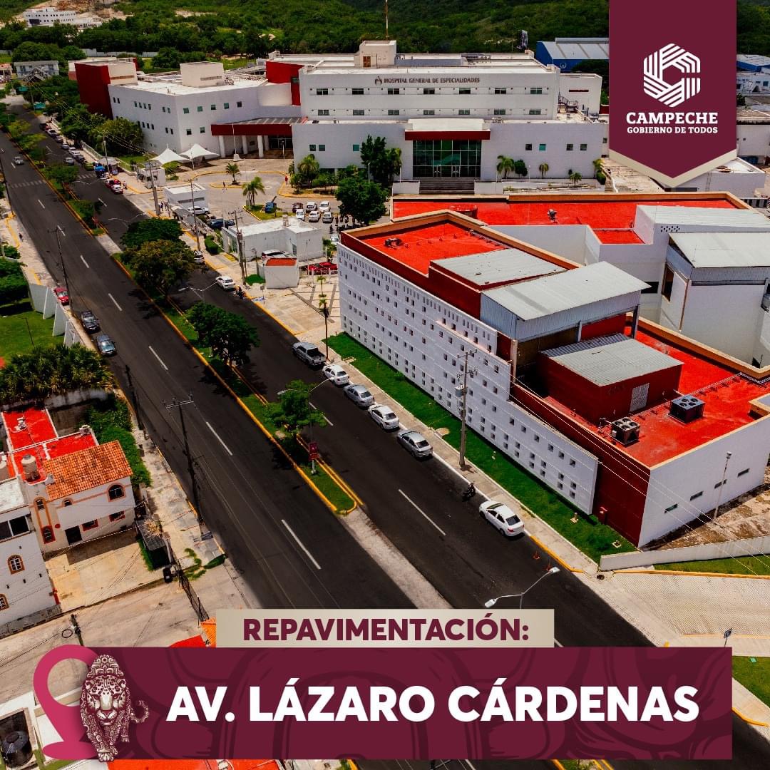 Repavimentación Av. Lázaro Cárdenas