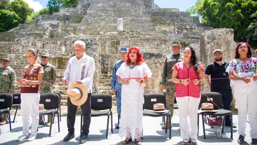 Inauguración del Museo de Sitio de Calakmul