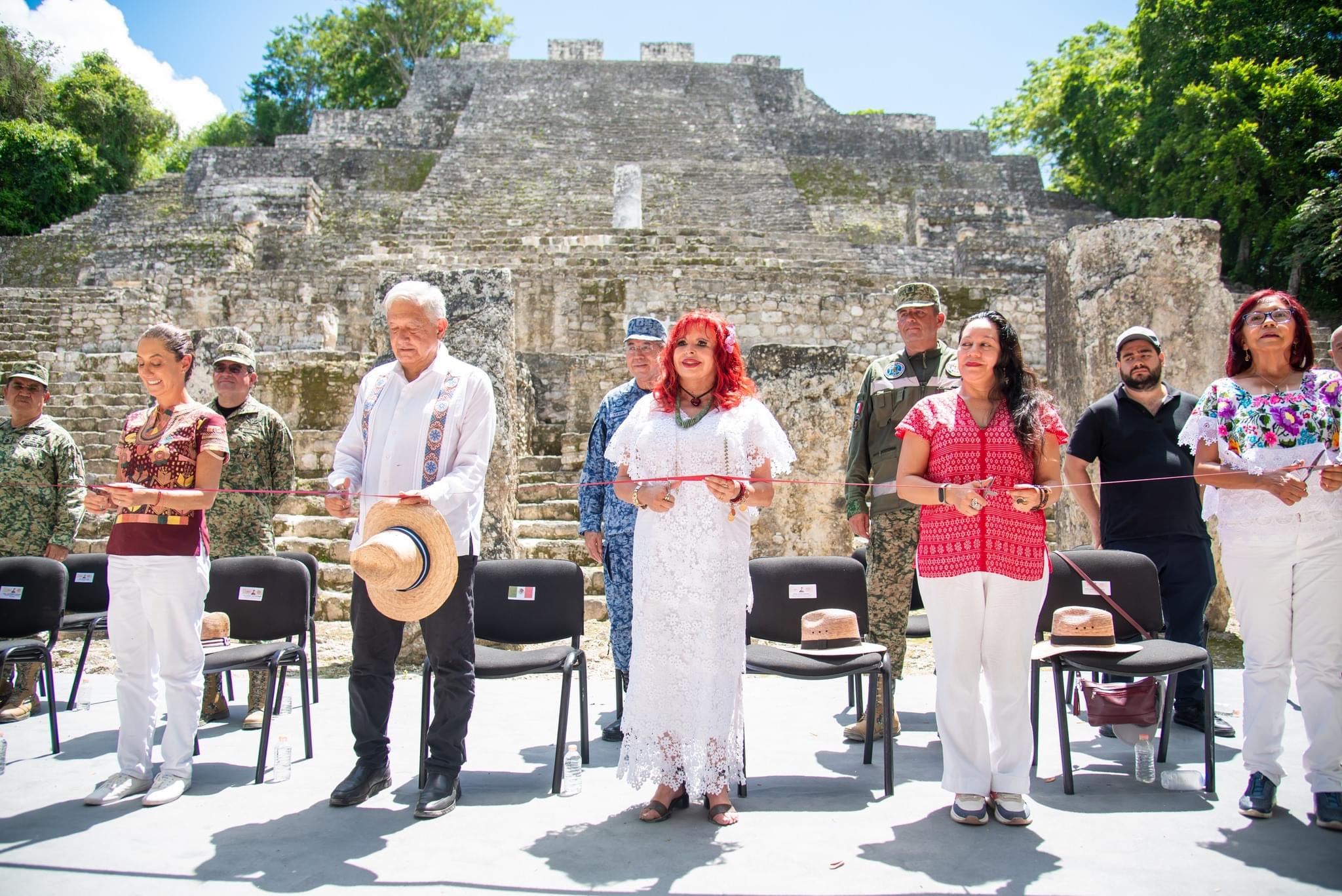 Inauguración del Museo de Sitio de Calakmul