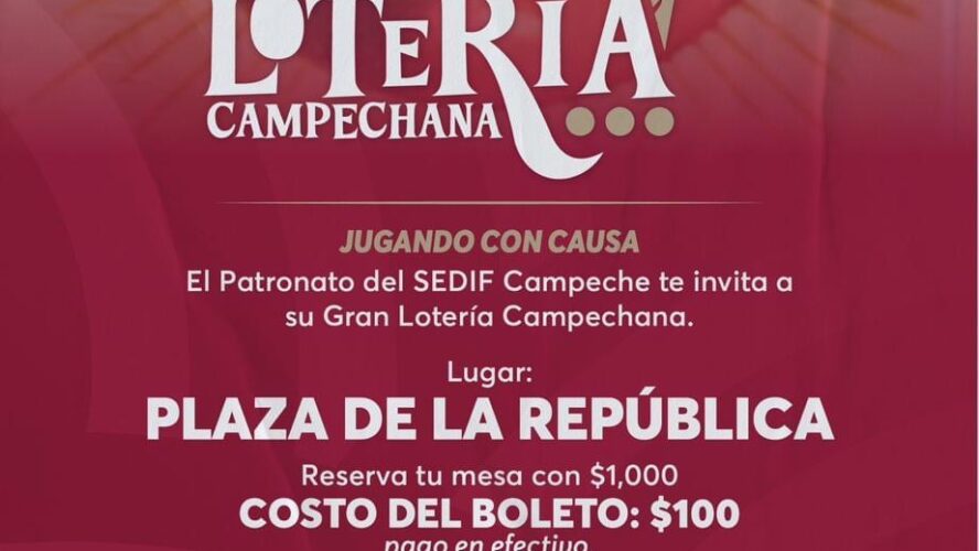 Gran Lotería Campechana este 17 de octubre