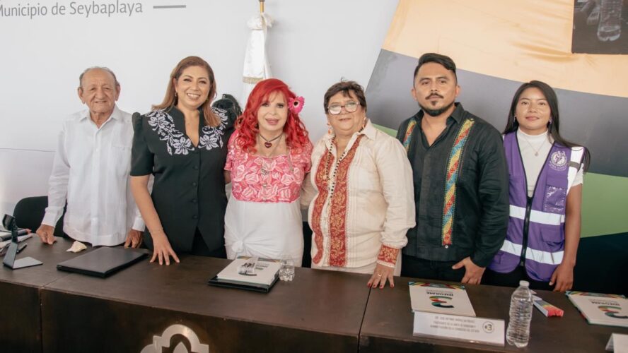 3er Informe de Actividades de Cinthya Velázquez Rivera, presidenta saliente de Seybaplaya