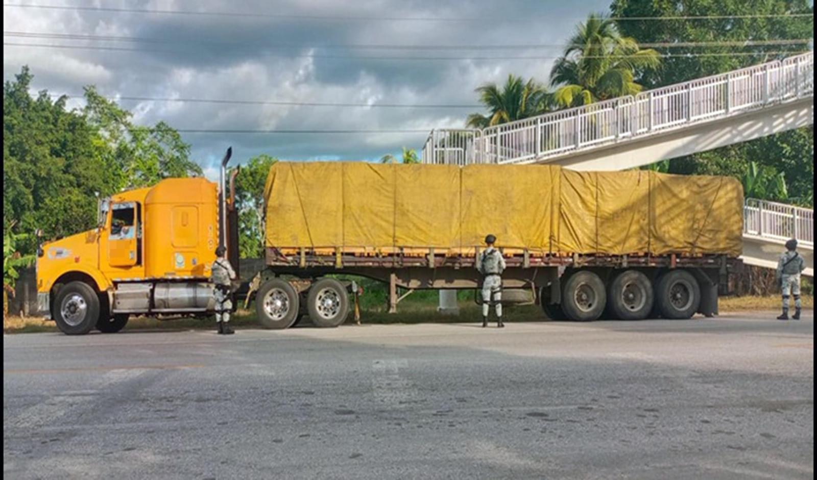 La Guardia Nacional trabajando en beneficio de los campechanos