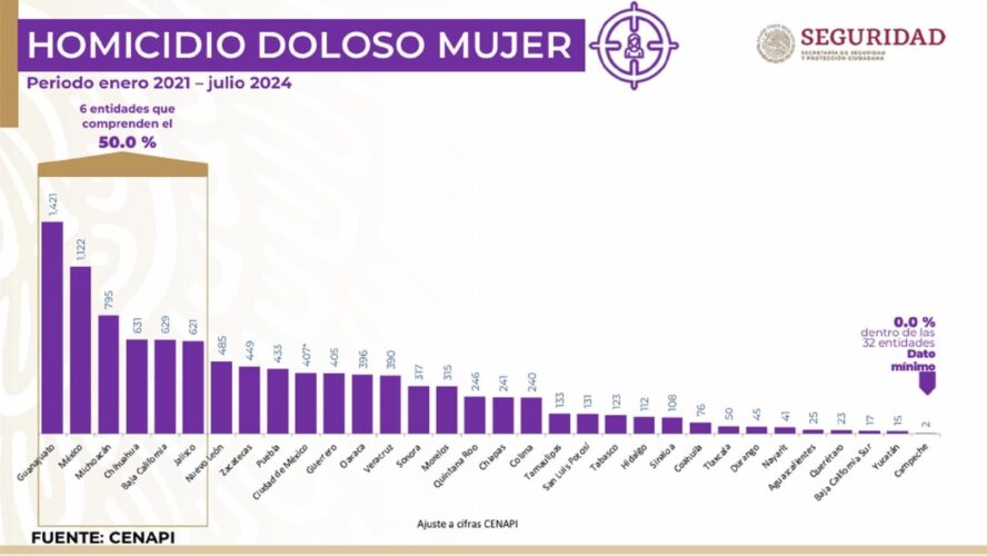 Reporte Homicidio doloso mujer