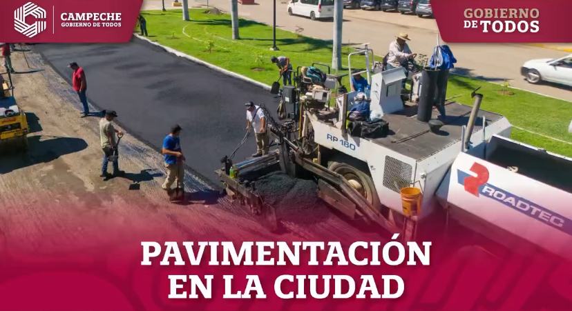 Pavimentación en la ciudad