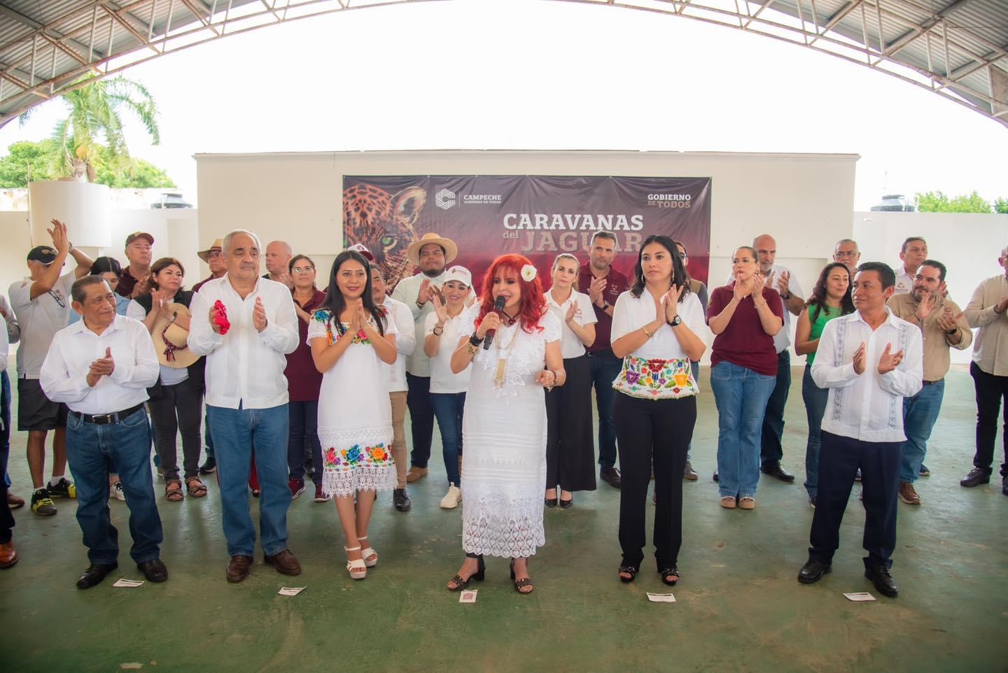 Caravana del Jaguar en Hopelchén