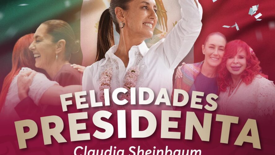 Qué relevo es nuestra querida Claudia Sheinbaum Pardo!
