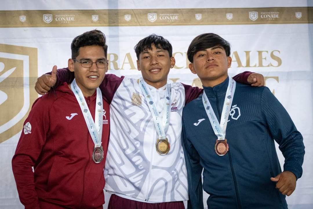 Atletas campechanos en los Paranacionales CONADE 2024