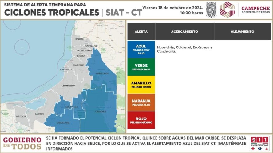 Estamos en Alerta Azul
