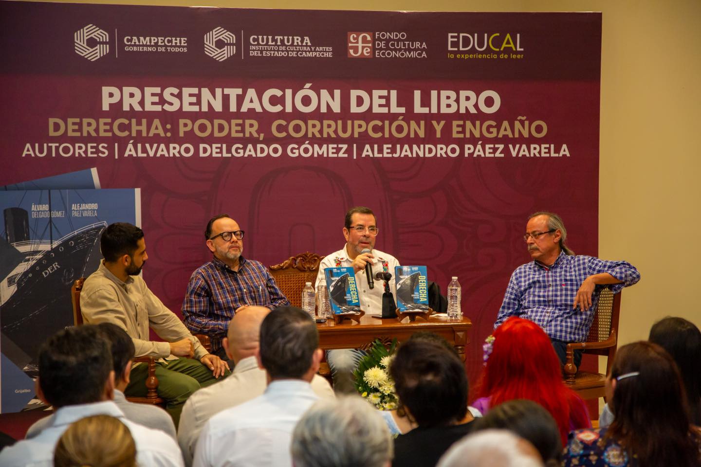 Presentación del libro  “Derecha: Poder, Corrupción y Engaño”