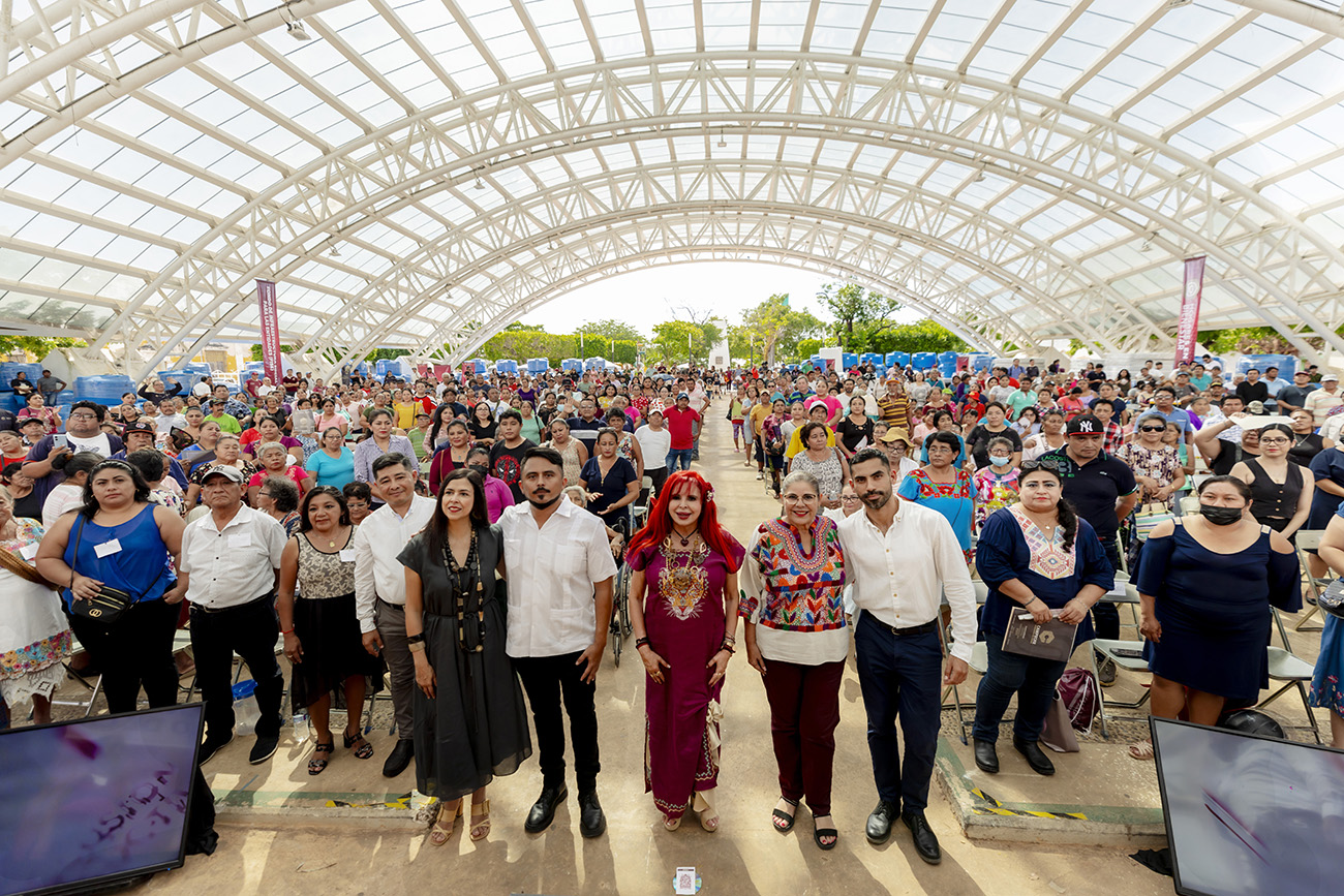 Entrega de equipamiento de cisternas FISE, Hogares en Bienestar y apoyos del programa Inclusión Productiva 2024