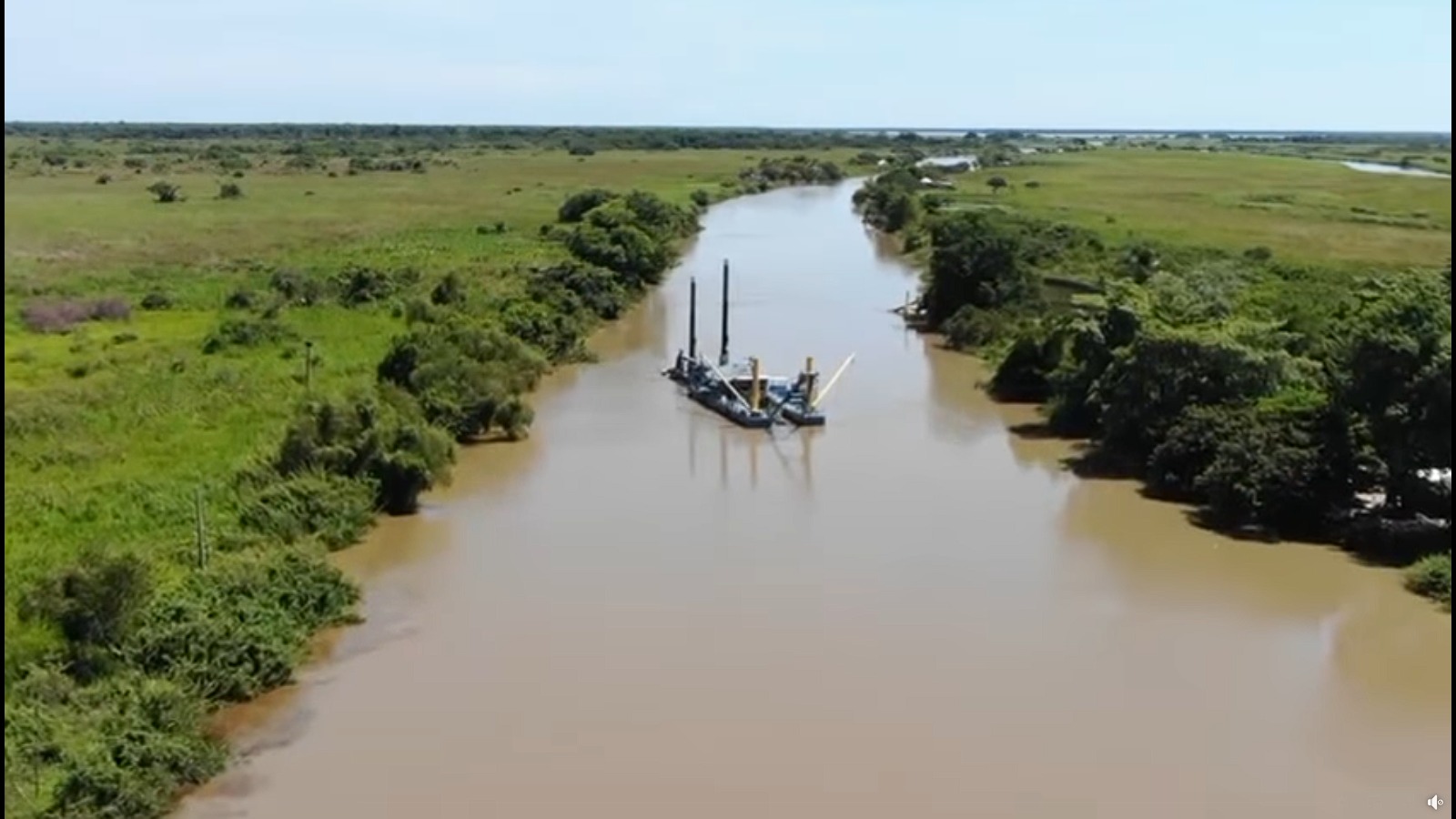 El dragado del Río Palizada