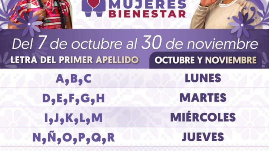 Si tienes 63 y 64 años, ya puedes registrarte a la Pensión Mujeres Adultas Mayores