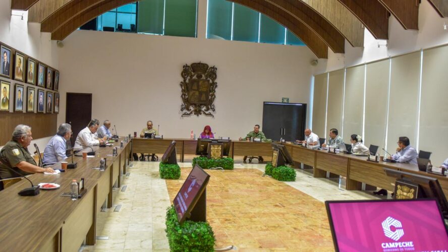 Sesión de la Mesa de Coordinación Estatal para la Construcción de la Paz y la Seguridad