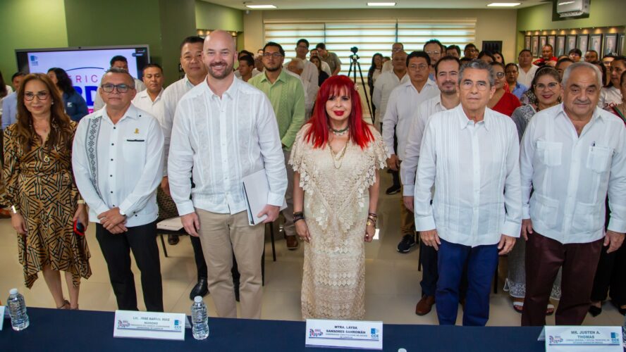 Inauguración del Centro para el Desarrollo de las Pequeñas Empresas (SBDC) en Campeche.