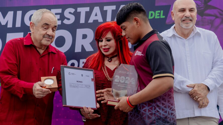 Entrega del Premio Estatal del Deporte en sus seis categorías y Mérito Deportivo Campeche 2024